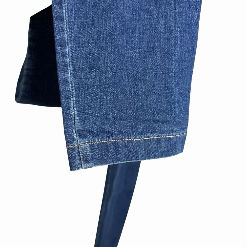Vintage Gloria Vanderbilt Stretch Jeans Petite 6 High Rise Tapered Clean Back